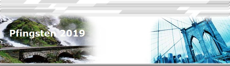 Pfingsten 2019
